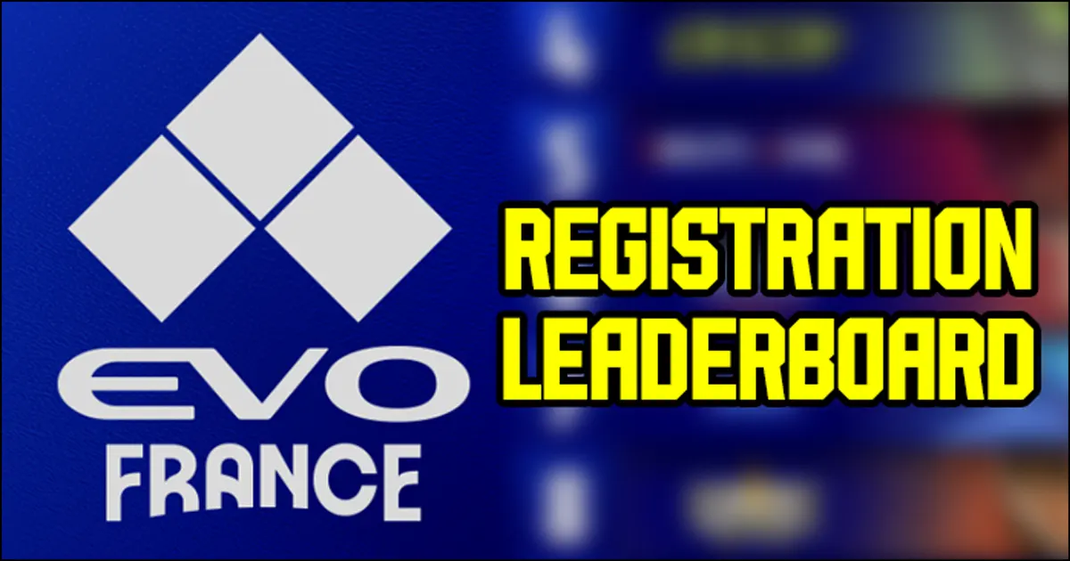 Evo France 2026 early entrant leaderboard revealed with Marvel Tokon and Avatar Legends making a splash in first appearances