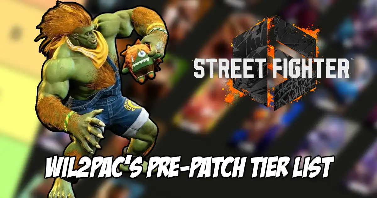 Will2pac releases his final tier list for Street Fighter 6 Season 3 before the Season 4 patch