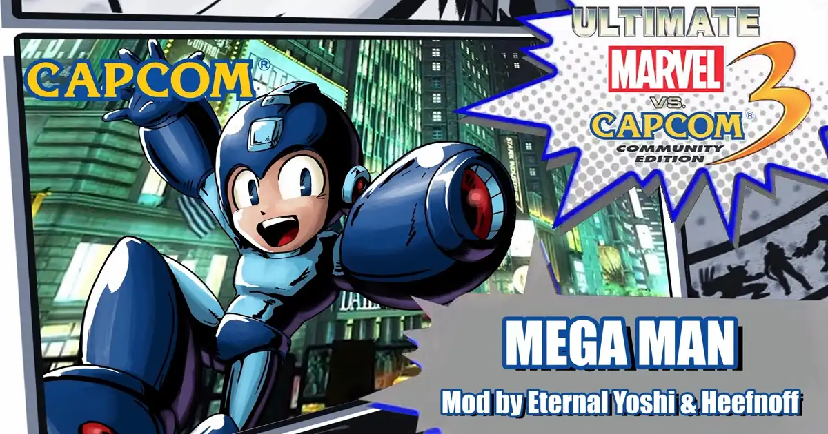 Mod corrects one of Ultimate Marvel vs. Capcom 3's greatest mishaps by adding Mega Man to the playable roster