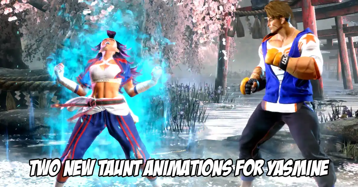 Two over-the-top taunt animations revealed for Yasmine in Street Fighter 6 with one of them capable of actually hitting opponents