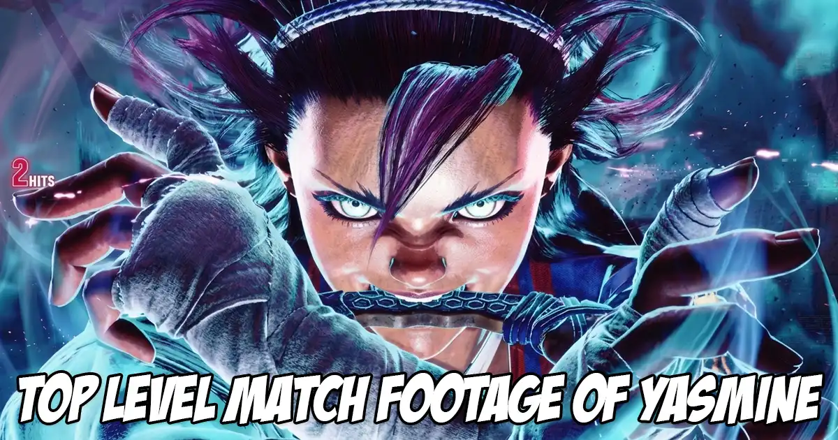Gameplay footage of some of the best Street Fighter 6 players in the world playing as Yasmine in Rank Mode