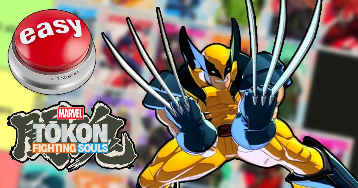 Tier list depicting the difficulty level of each character in Marvel Tokon: Fighting Souls according to the game itself