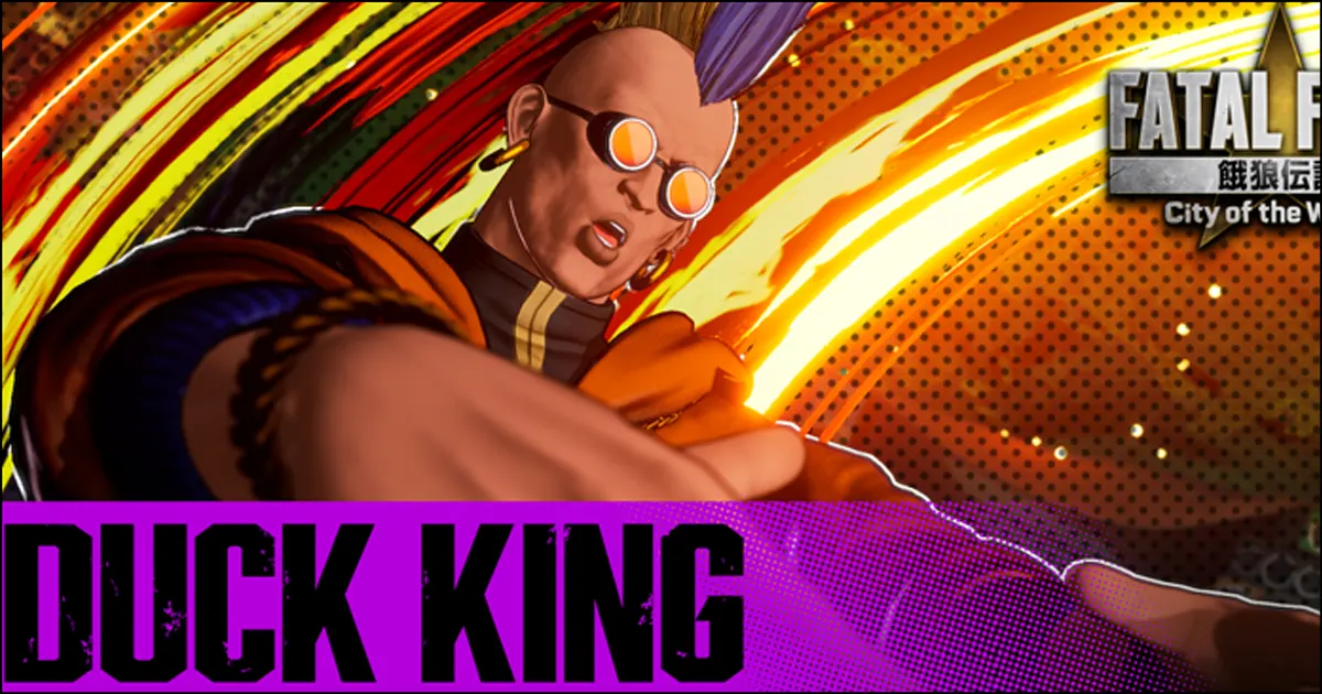 Duck King gameplay trailer released for Fatal Fury: City of the Wolves, and he'll be dancing on the stage with his chicks next week