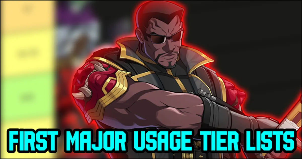 Marvel Tokon tier lists ranking based on the top 8 and top 64 character usage at CEO 2026