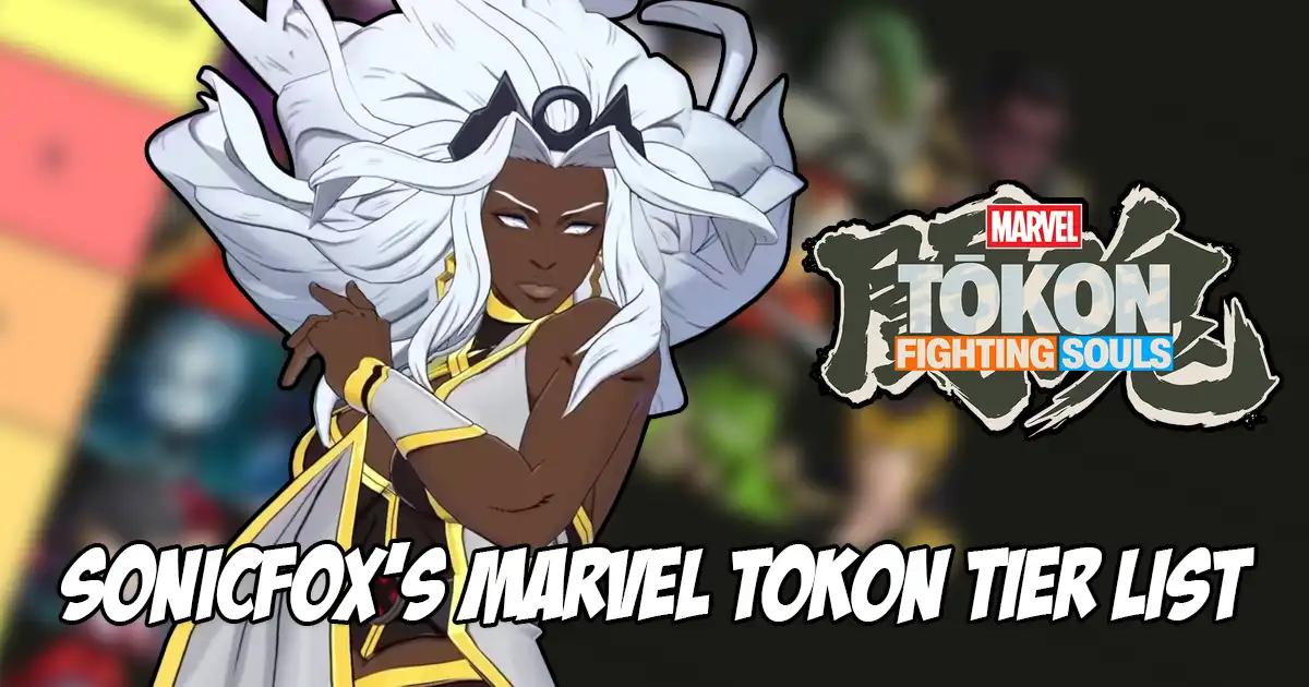 CEO 2026 Champion SonicFox releases new tier list for Marvel Tokon: Fighting Souls