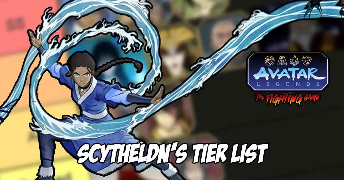 Avatar Legends champion for VSFighting XIV releases new tier list