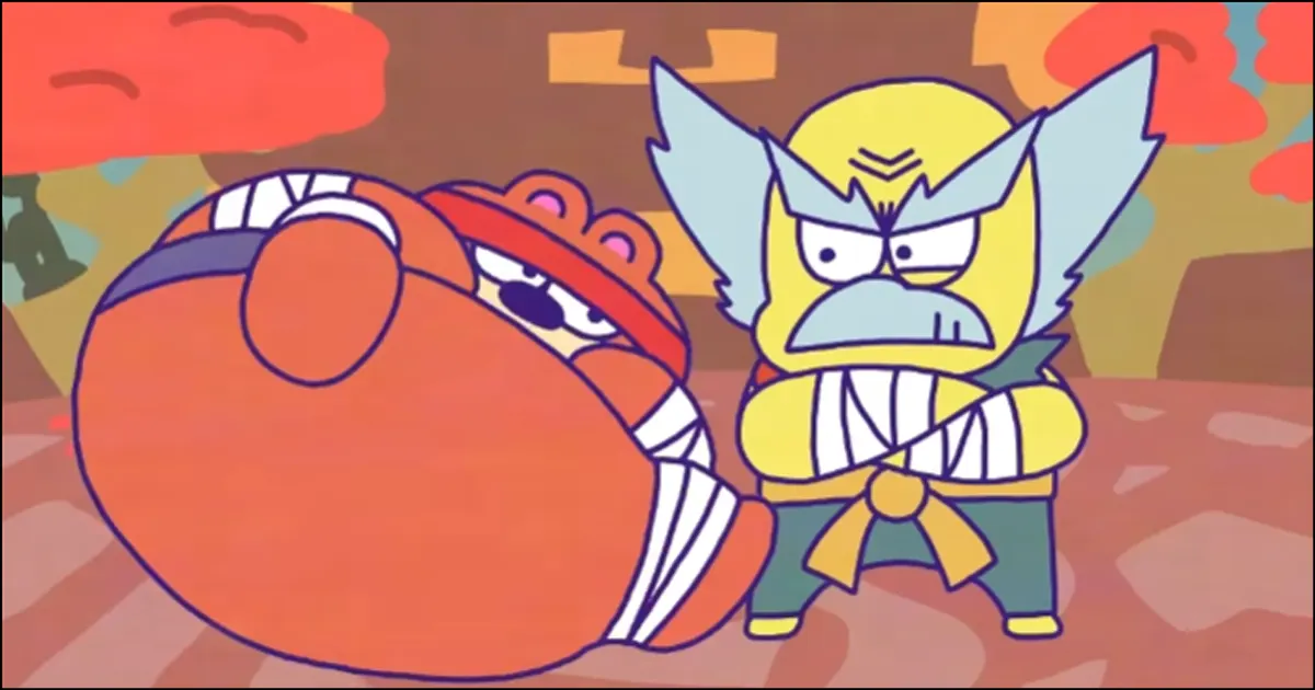 The odd Tekken Cartoon's new episode offers a unique look into Kuma's life... like trying to open a bank account