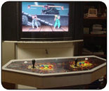 Custom Street Fighter arcade machine
