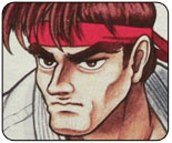 Visual history of Ryu's faces