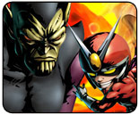 Super-Skrull vs. Viewtiful Joe Marvel vs. Capcom 3 Showdown Spotlight