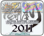 Super Battle Opera 2011 (Tougeki) results Super Street Fighter 4 AE, Super Street Fighter 2T